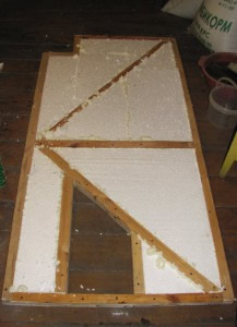 Утепление пенопластом