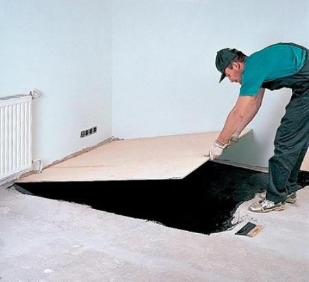 укладка паркета на битумную мастику