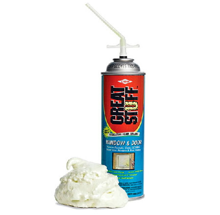 баллон с монтажной пеной с адаптером