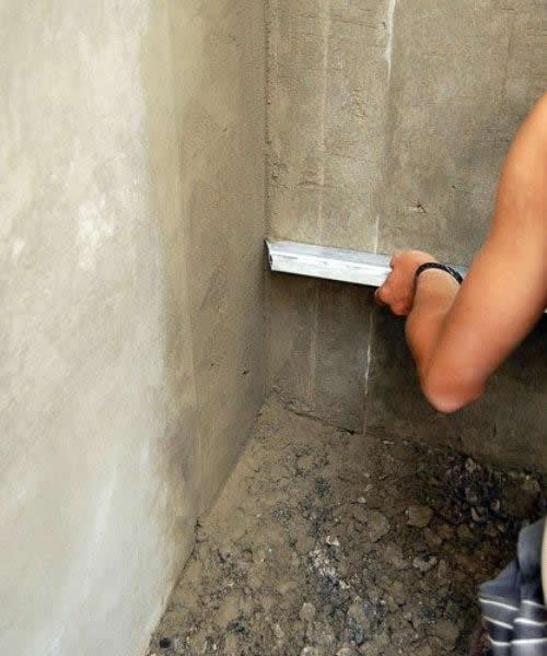 Фото оштукатуривания внутреннего угла