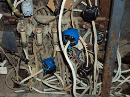 Фото старой электропроводки