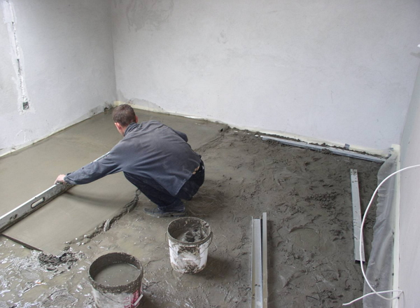 обустройство стяжки для плавающего пола