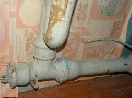 Фото старых чугунных труб